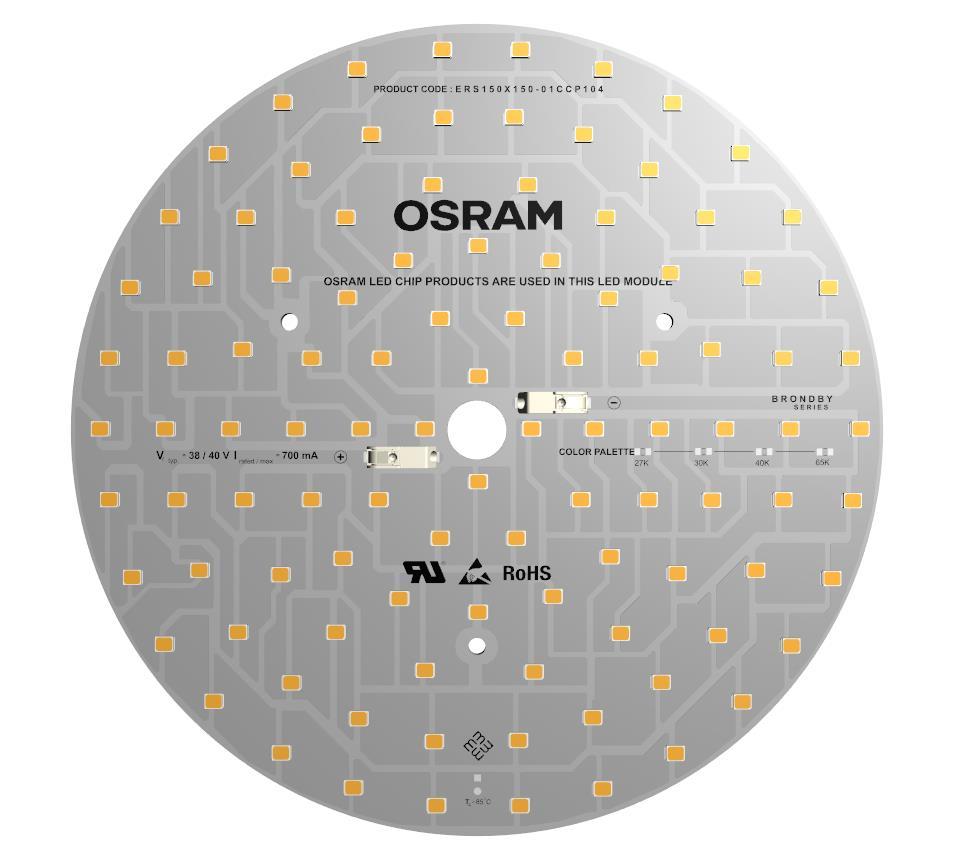 ERS150X150-01CCP104 Yuvarlak LED modül ürün görseli