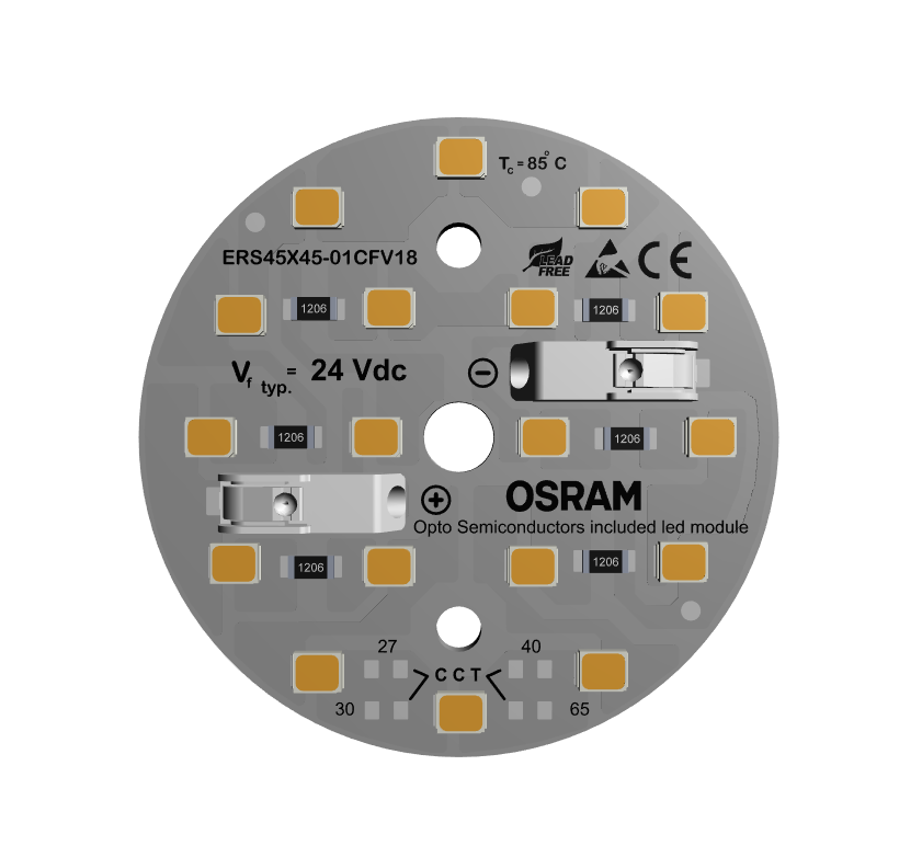 ERS45X45-01CFV18 Yuvarlak LED modül ürün görseli