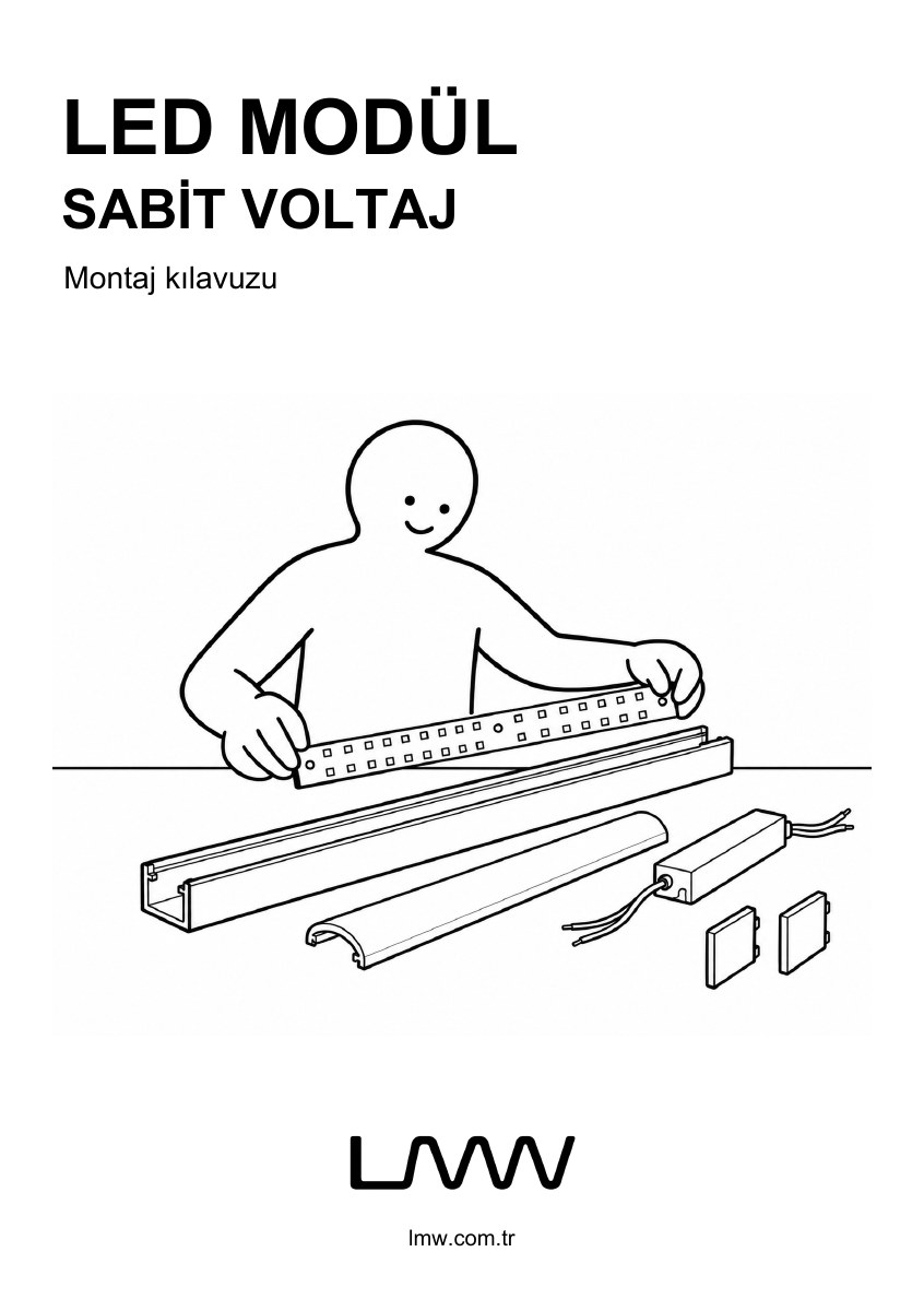 Sabit voltaj bağlantı kılavuzu kapağı